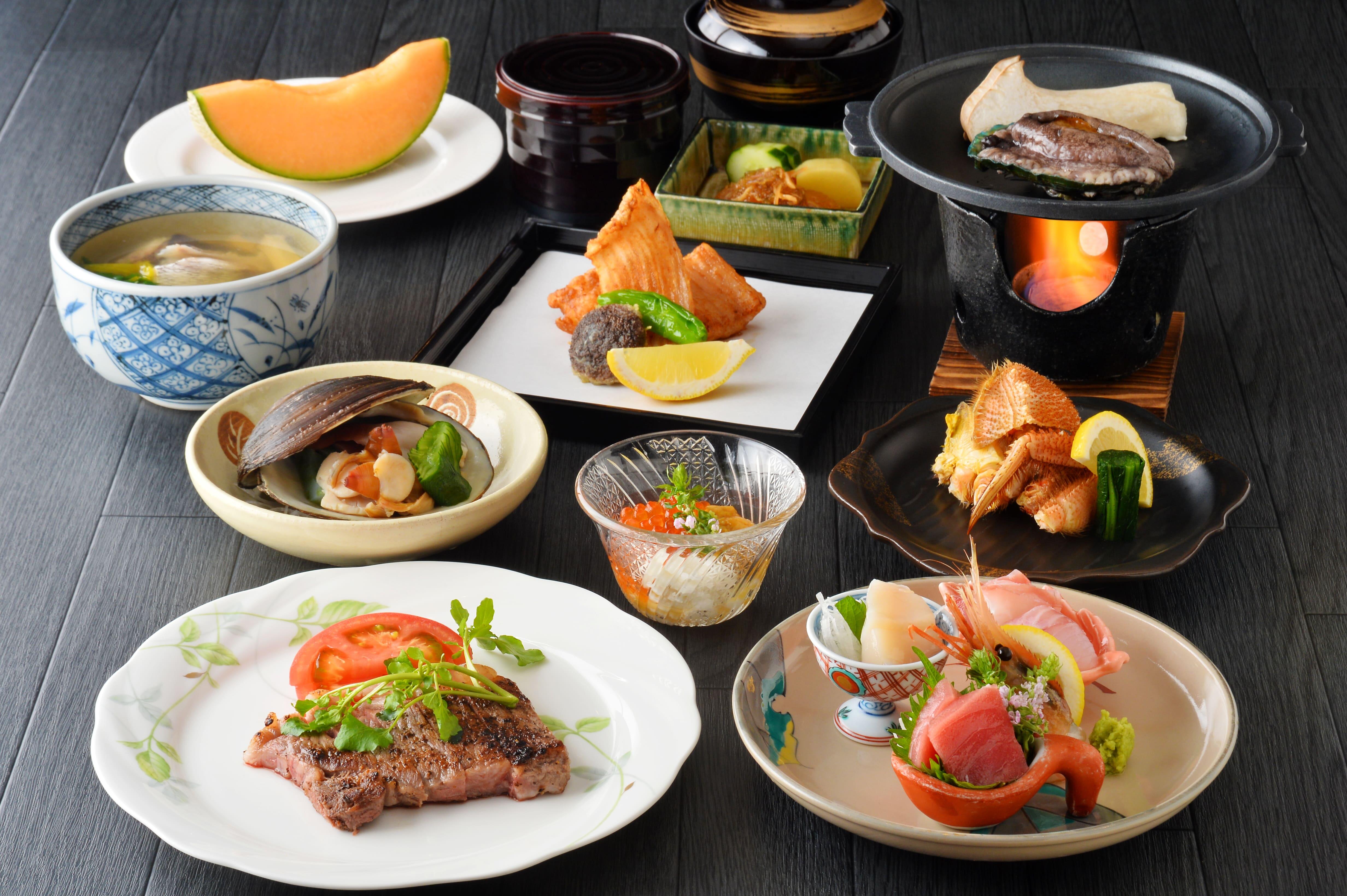 【ご宿泊】北海道の味覚会席プラン