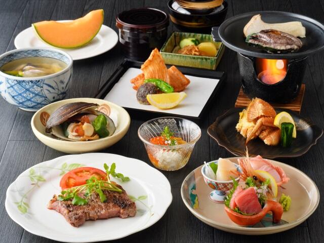 【お部屋食】～北海道ならではの旬の味覚を存分に愉しむ～地元食材にこだわった【北海道の味覚会席】プラン
